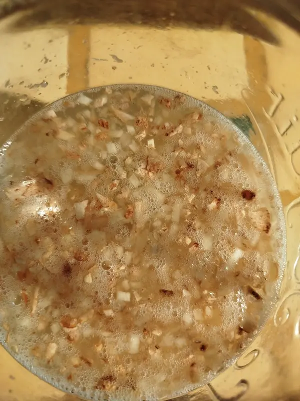 Etape 3 de la fabrication du Ginger bug