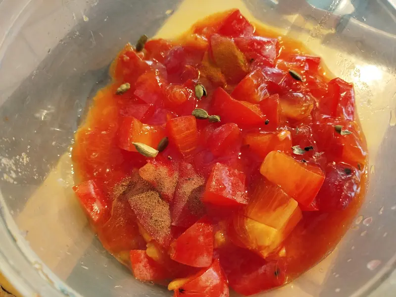 Mélange des épices